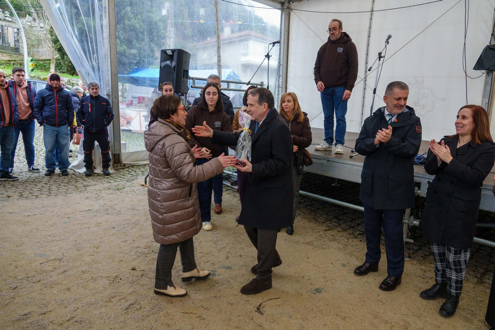 Galería | Vigo celebra As Candelas pese a la lluvia