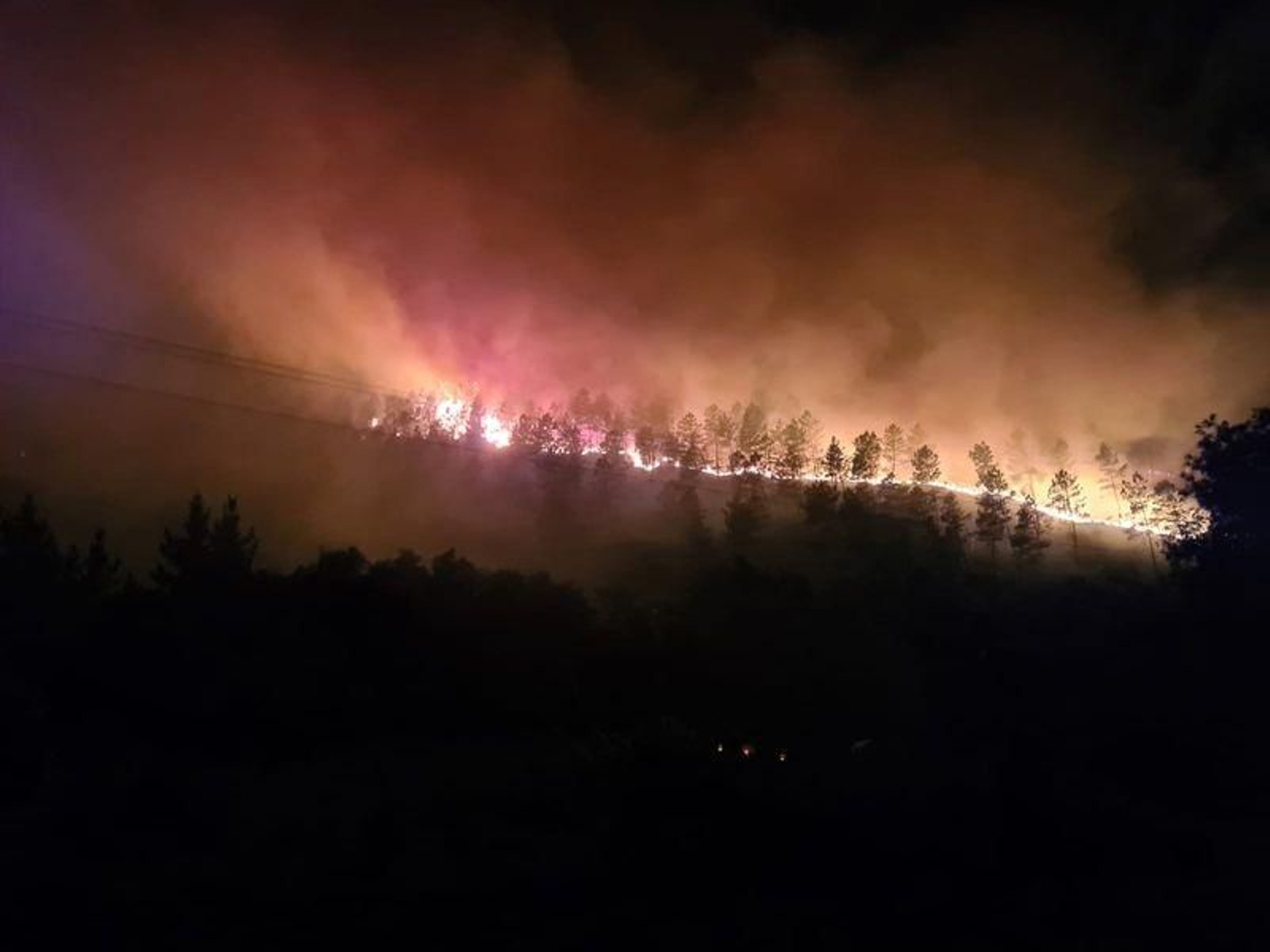Incendio en Vilar de Barrio