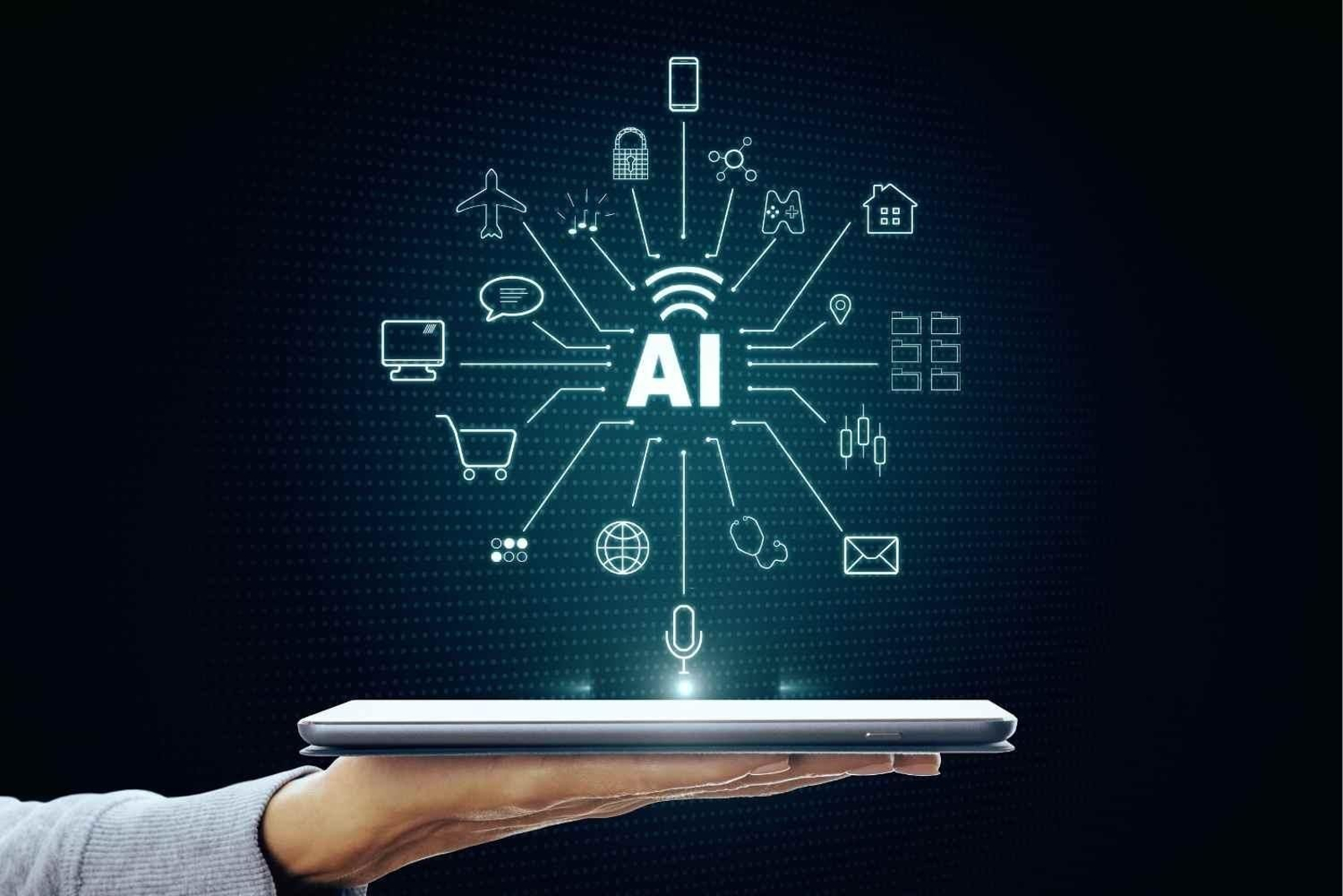 Cartel de la estrategia de implantación de la Inteligencia Artificial de San Sebastián de los Reyes