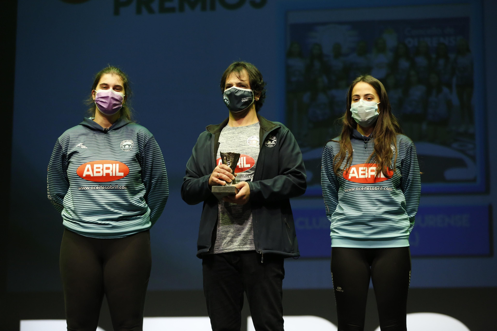 La cantera del Voleibol Ourense, premiada.