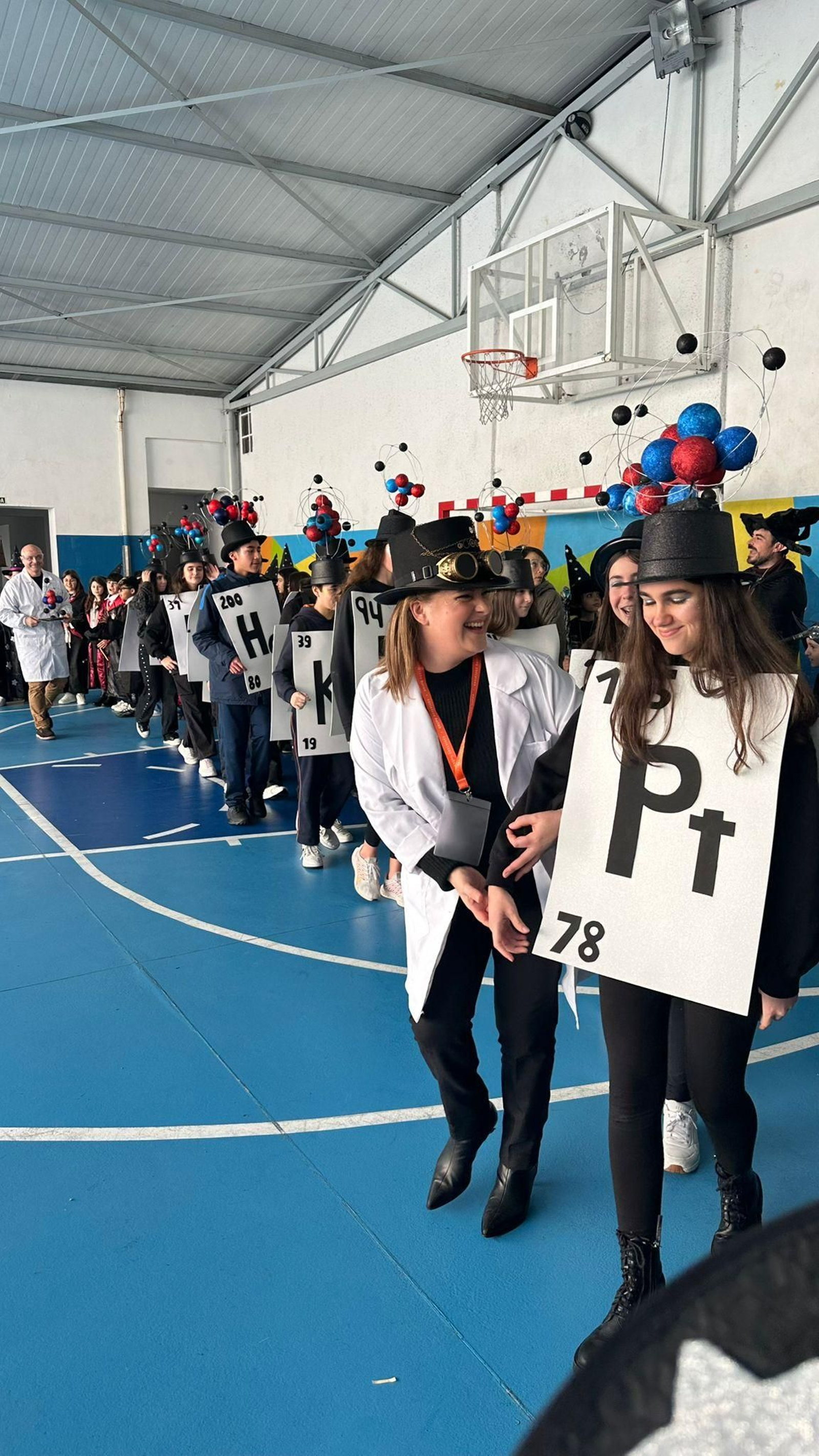 O Entroido no colexio Sagrado Corazón do Carballiño