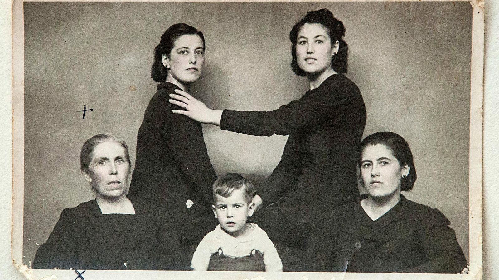 Fotos familiares de la exposición