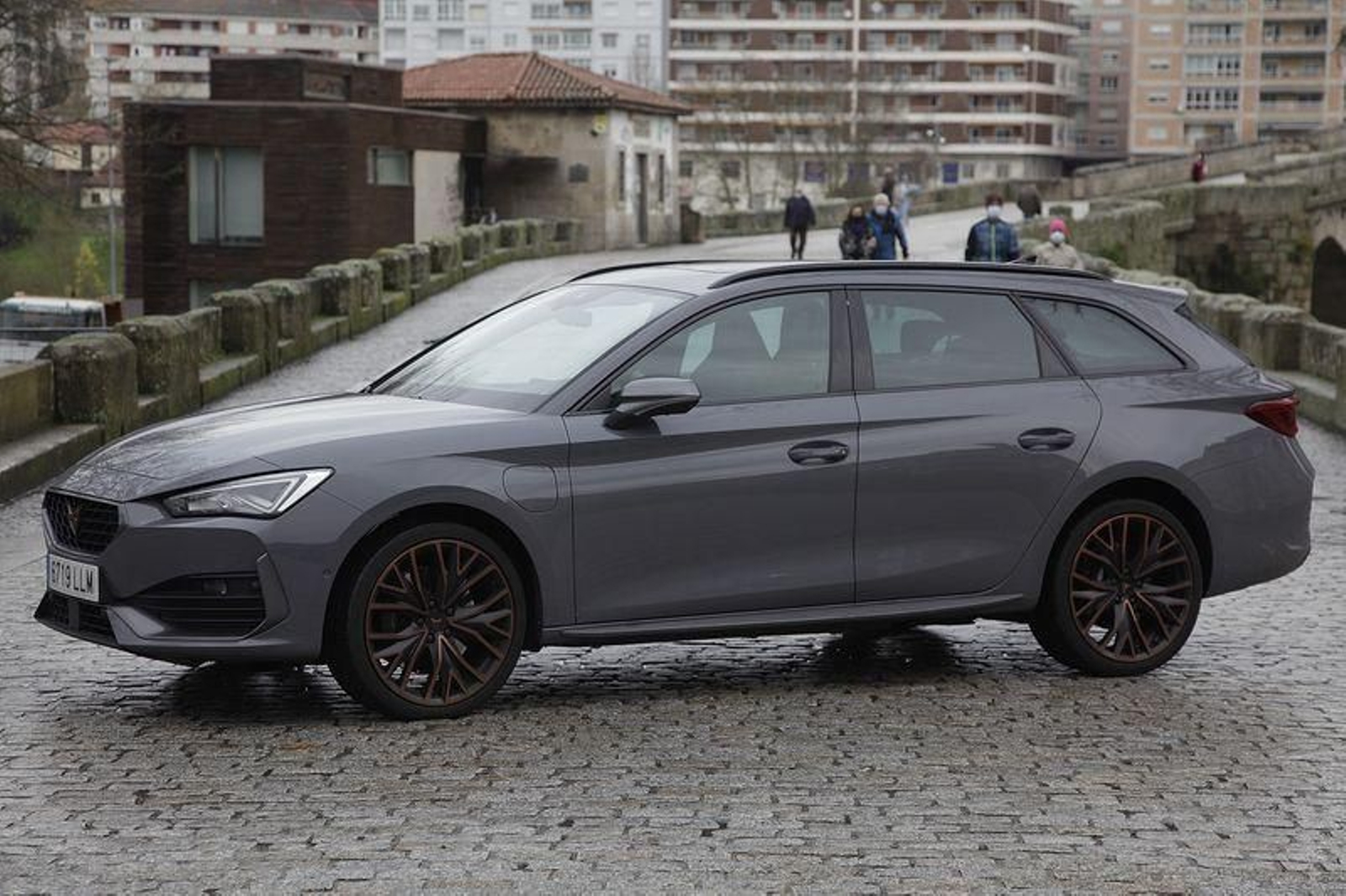 El Cupra León ST disponible en el concesionario Copersa de Ourense, en la Ponte Romana. (FOTO: Miguel Ángel)
