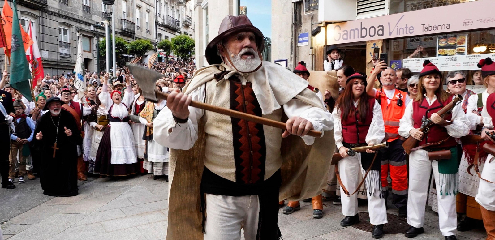Galería | Vigo revive su heroica Reconquista frente a los franceses