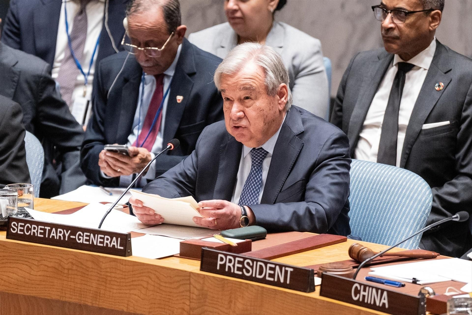 El secretario general de la ONU, Antonio Guterres