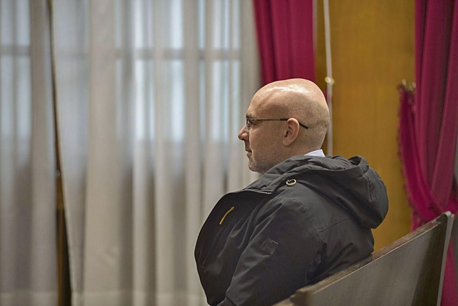 José Manuel G.N., en el juicio en la Audiencia Provincial.