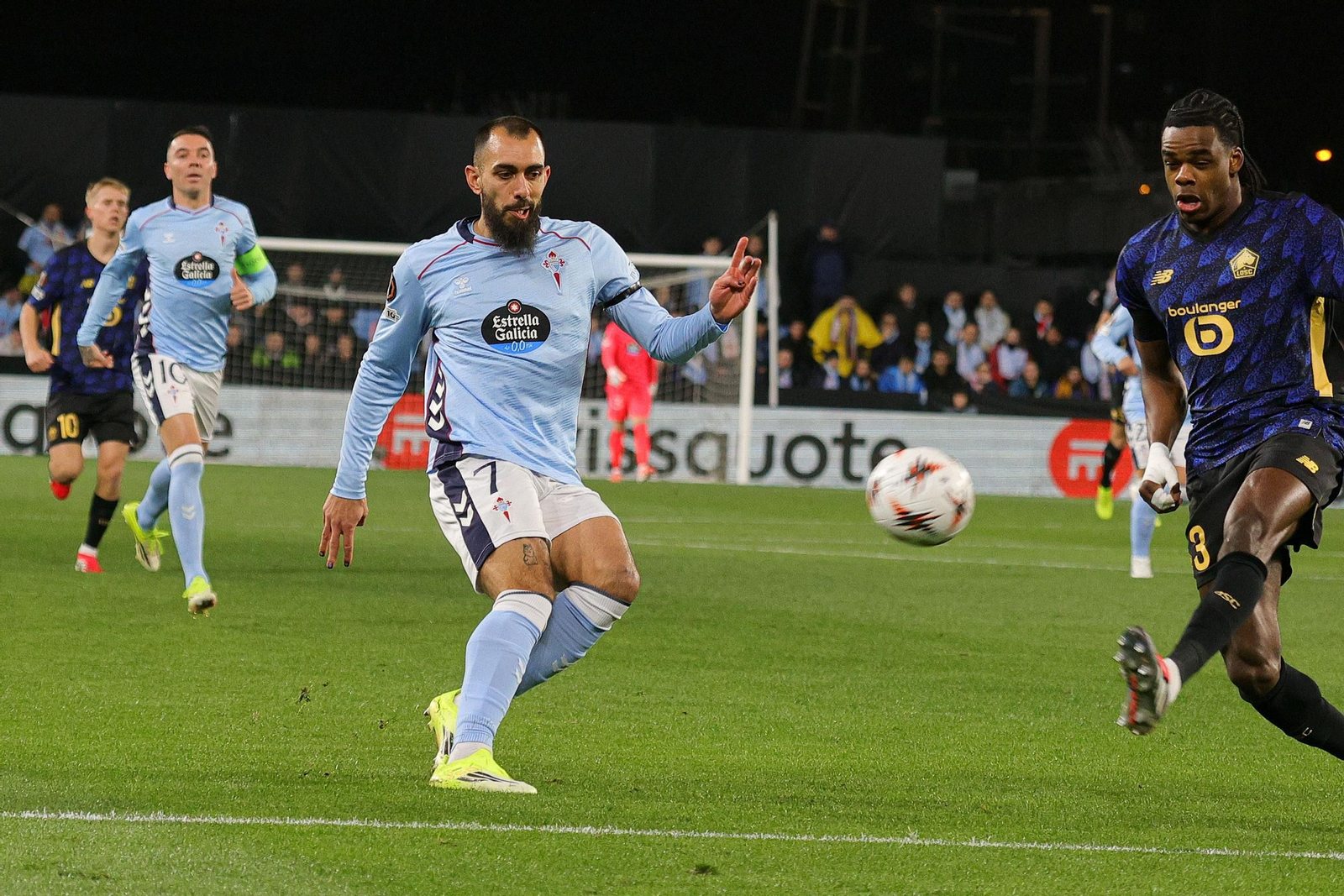Galería | El Celta recibe al Lille en Balaídos
