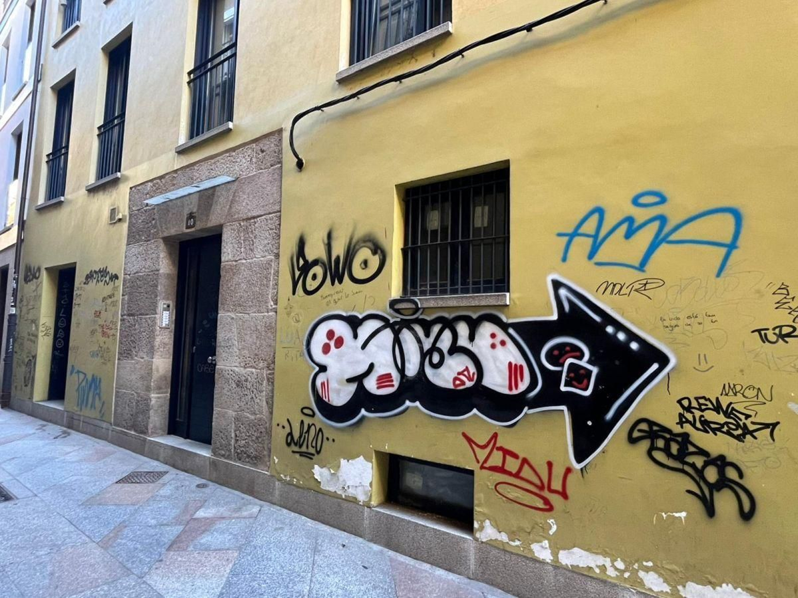 Pintadas en Ourense