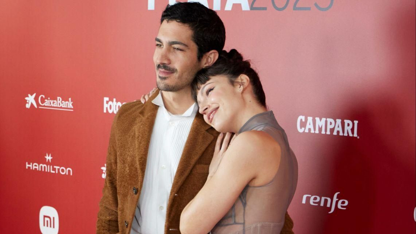 Imagen de archivo de Úrsula Corberó y Chino Darín