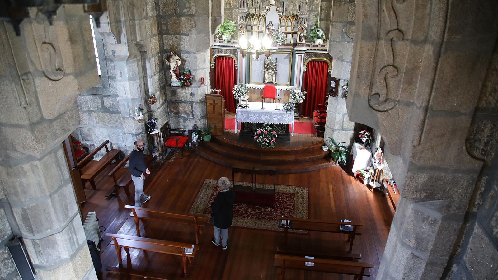 Recinto interior de la Capilla de San Lázaro