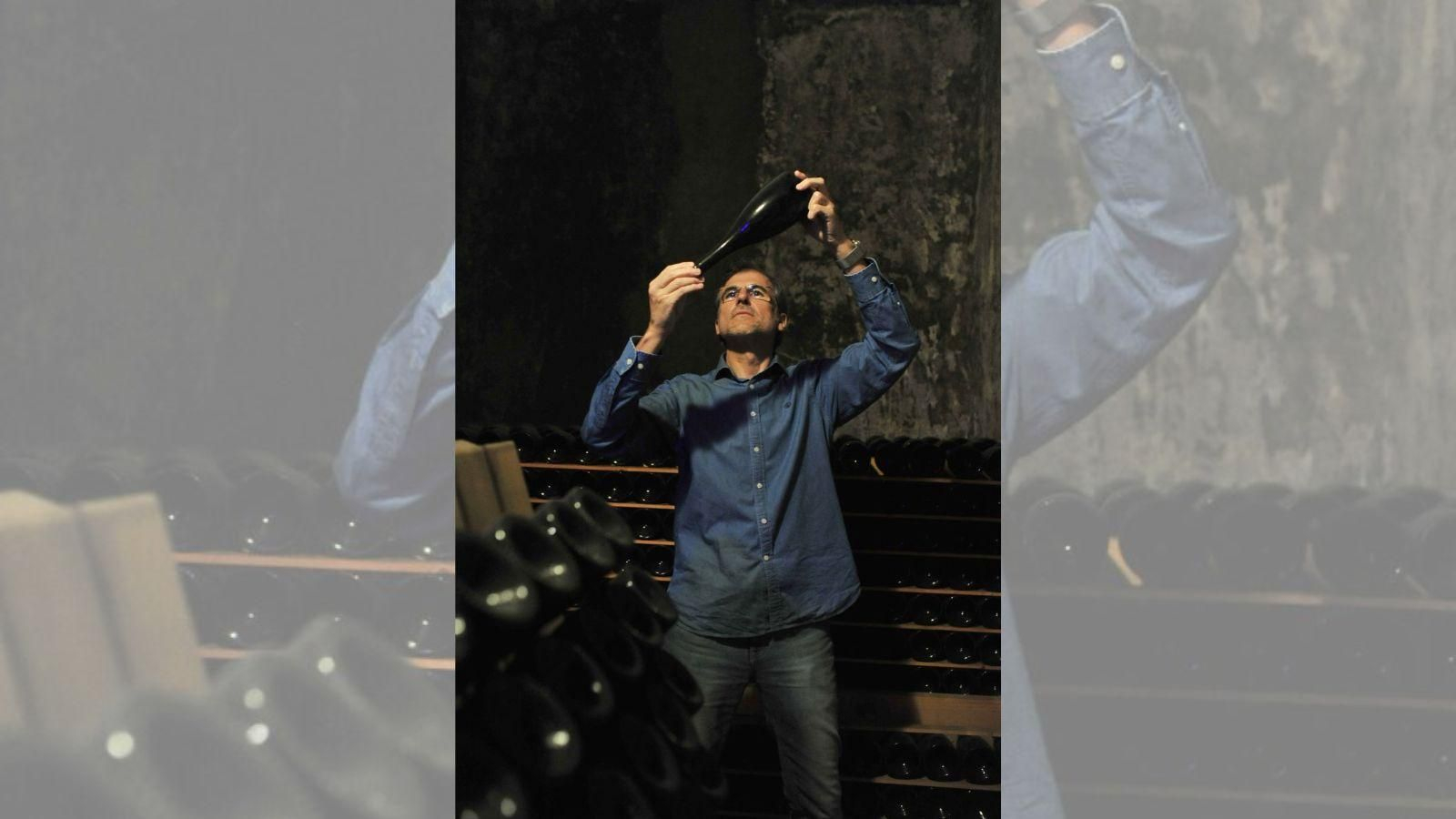 Manuel Castro, enólogo ourensano y director técnico de Viña Costeira.
