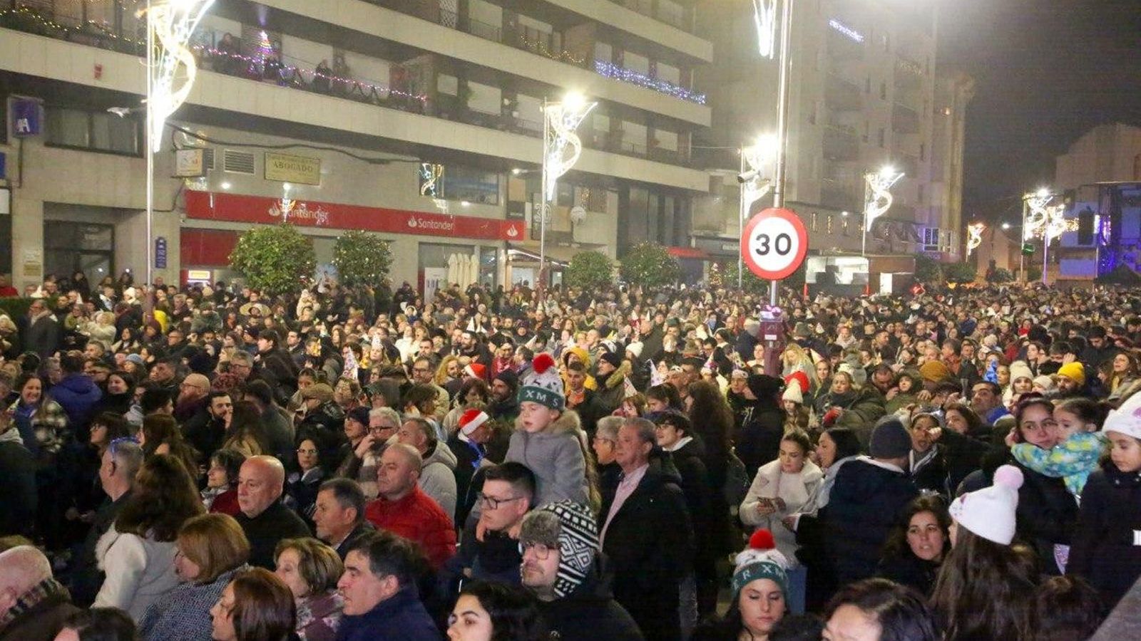 Galería | Pre Fin de Año en O Porriño con Claudio Giráldez y Fátima Pego