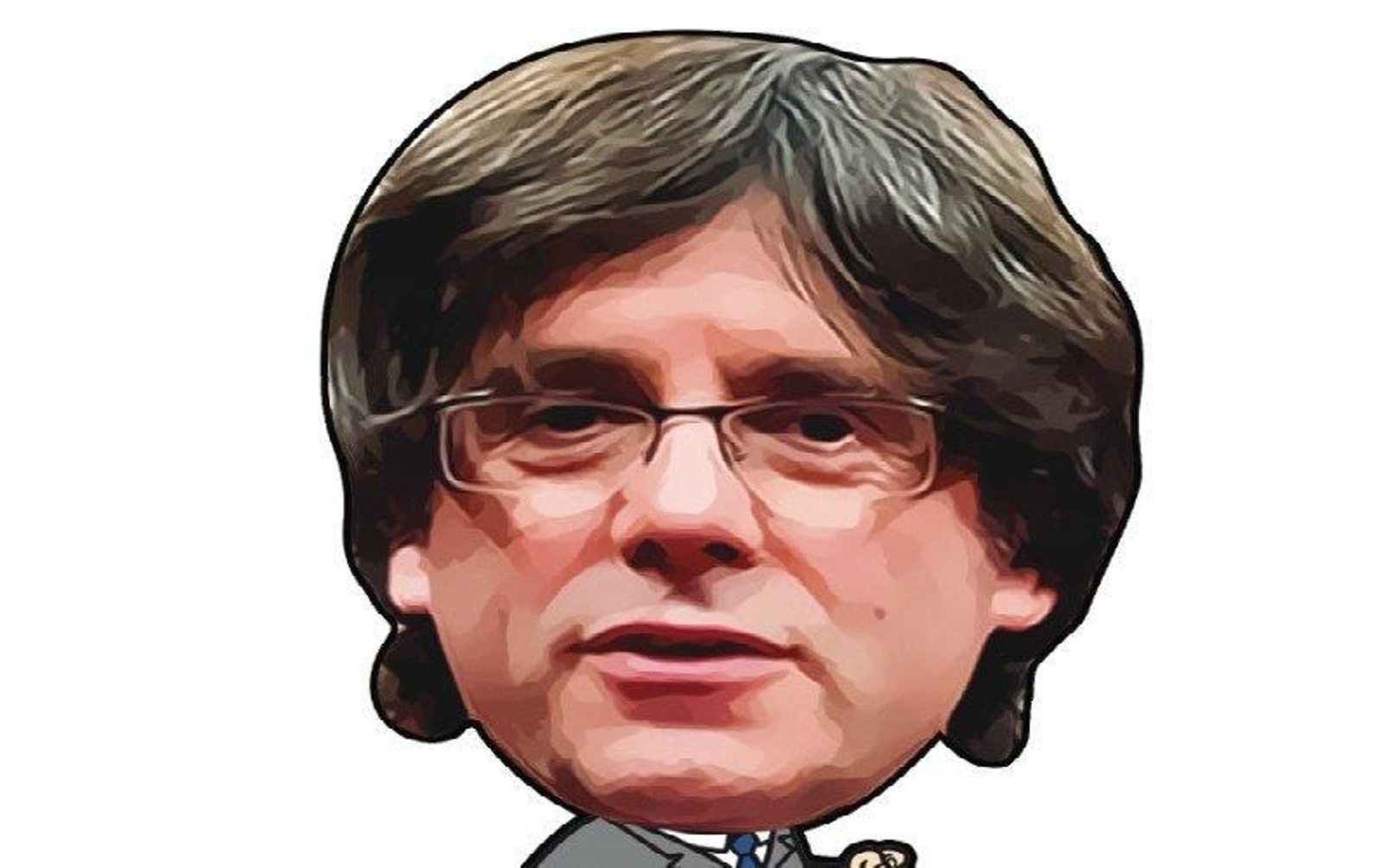 La careta de Puigdemont.