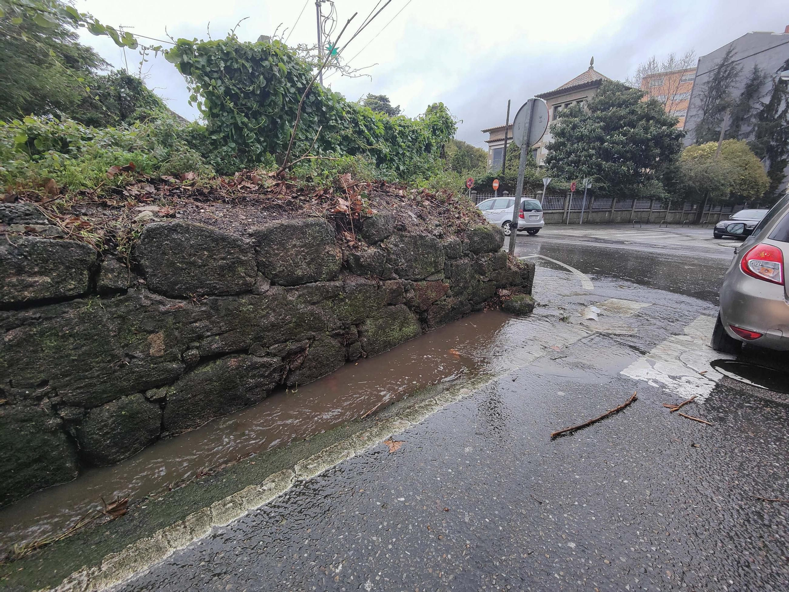 GALERÍA | Los estragos de la borrasca Herminia en Vigo