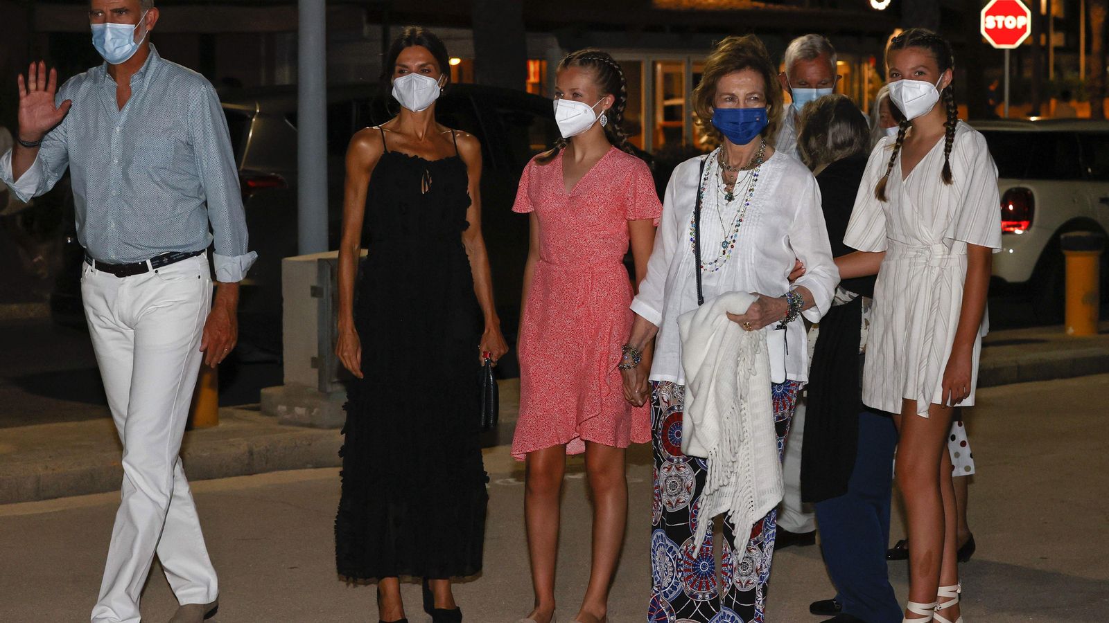 La familia real al completo. EFE