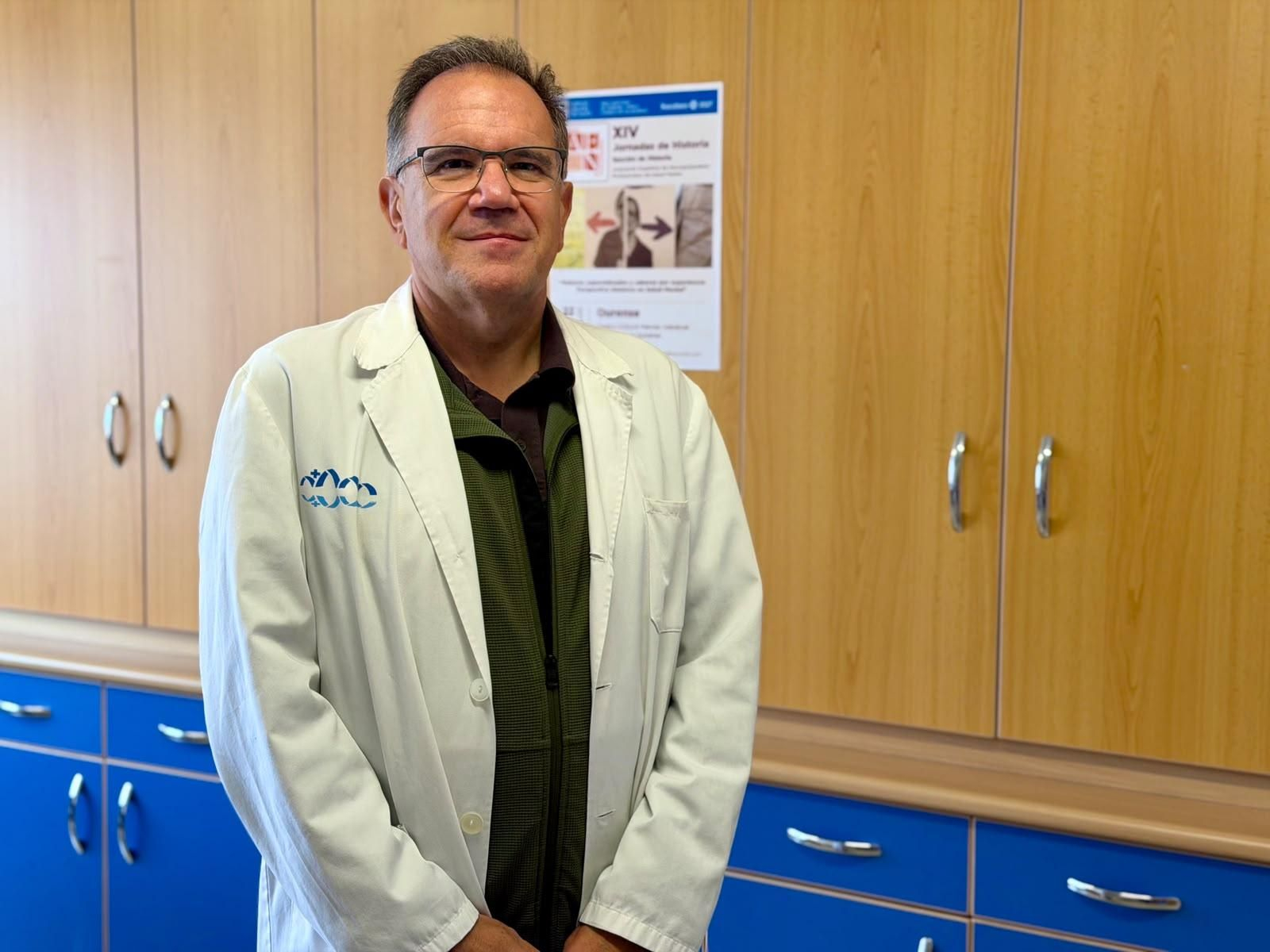 David Simón, psiquiatra del área sanitaria de Ourense