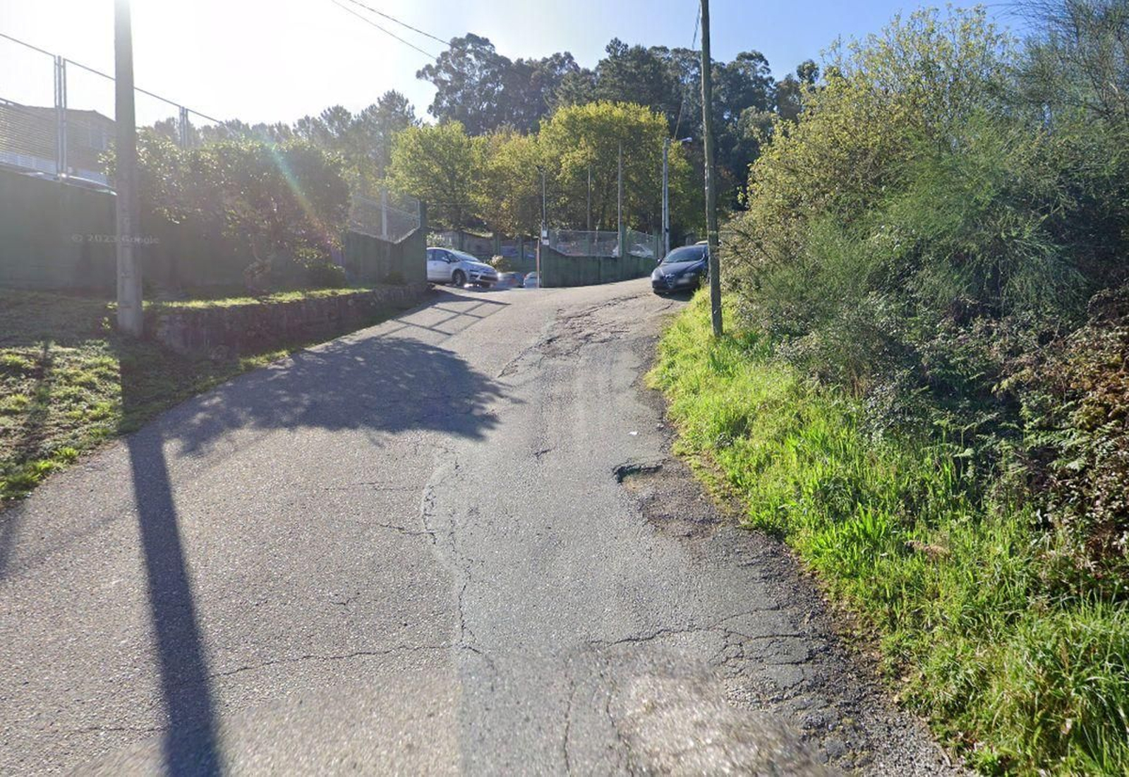 Uno de los caminos beneficiarios de estas renovaciones será el del Colegio Vigo, Coto do Coello.