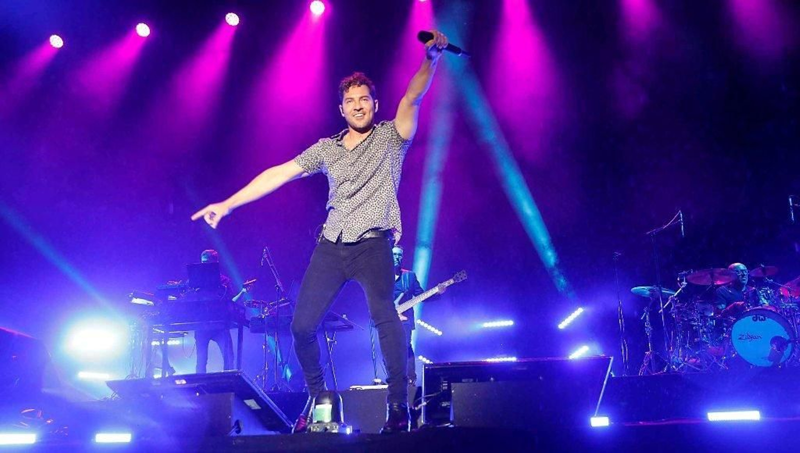 David Bisbal actuó en Castrelos _ JV Landín  4