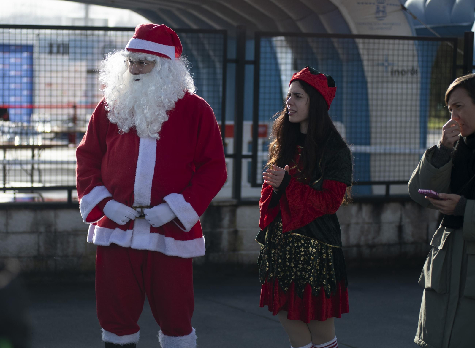 Galería | San Cibrao celebra una edición más de su carrera navideña
