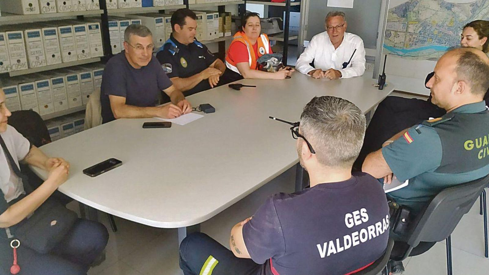 Reunión de coordinación en O Barco de Valdeorras.