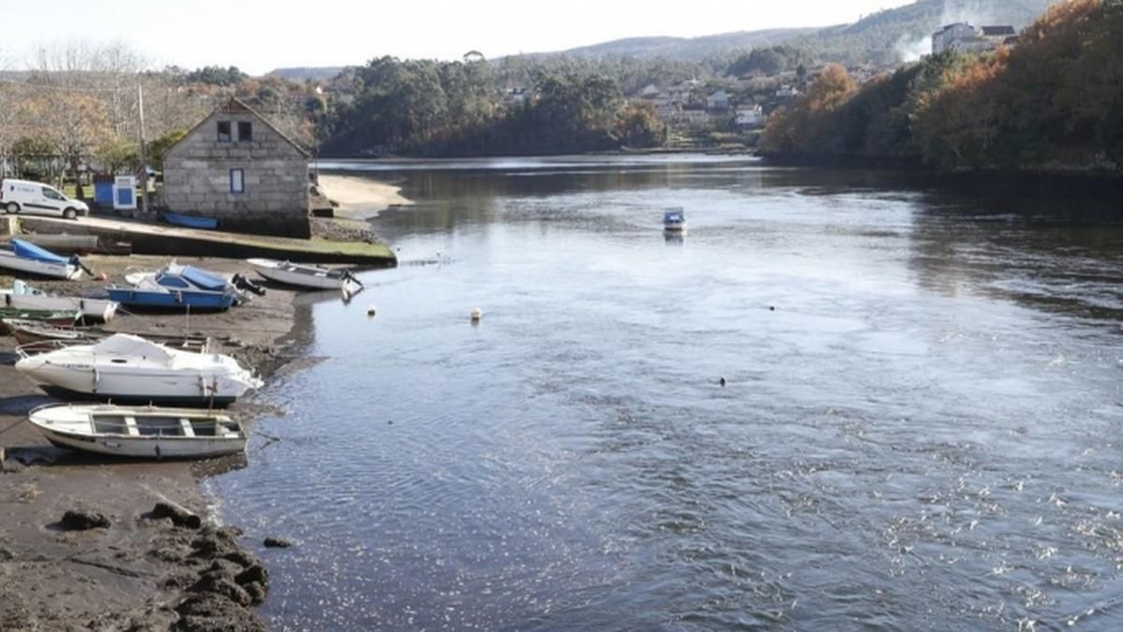 El Verdugo desemboca en la Ría y forma una cuenca con el Oitavén.