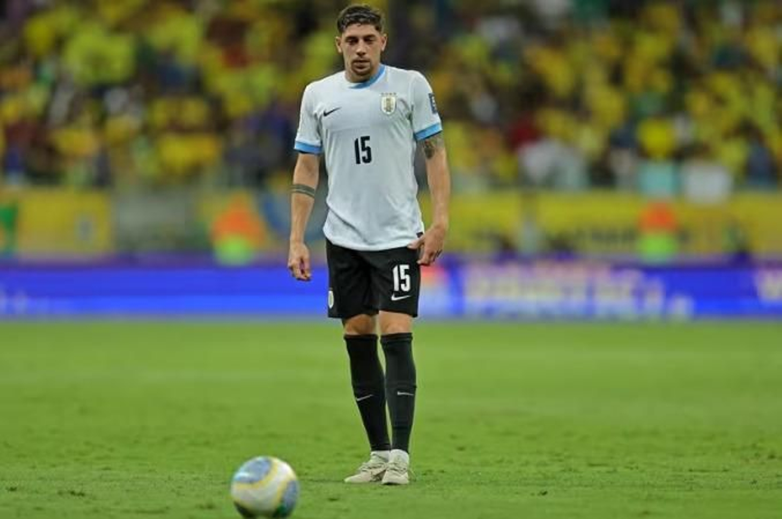 Fede Valverde, uno de los líderes de Uruguay.