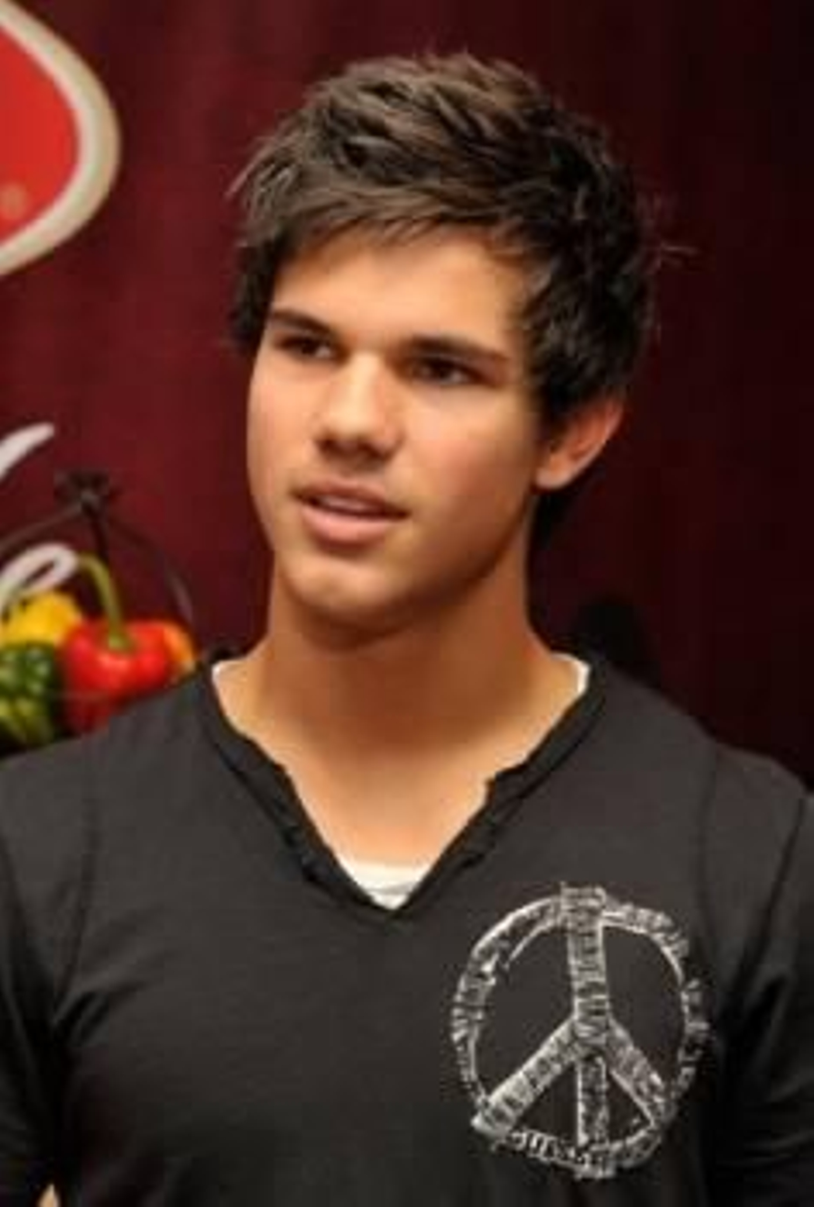 El actor Taylor Lautner.