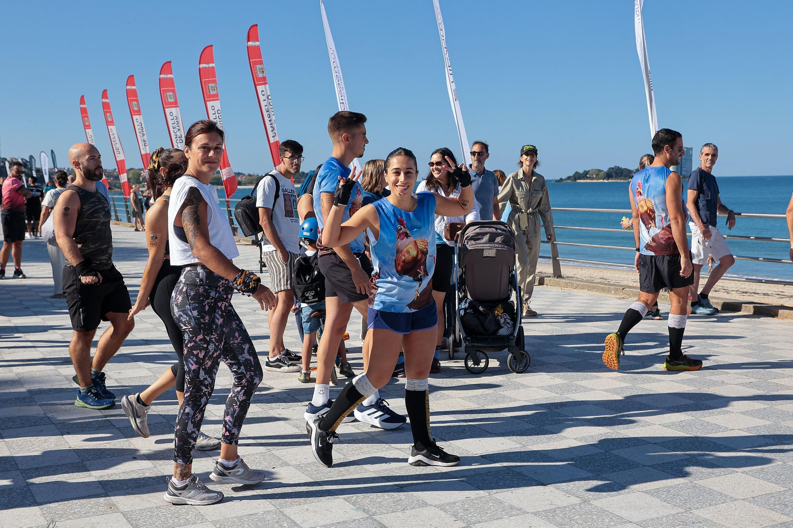 Galería | Samil se llena de deportistas por el Desafío Boot Camp