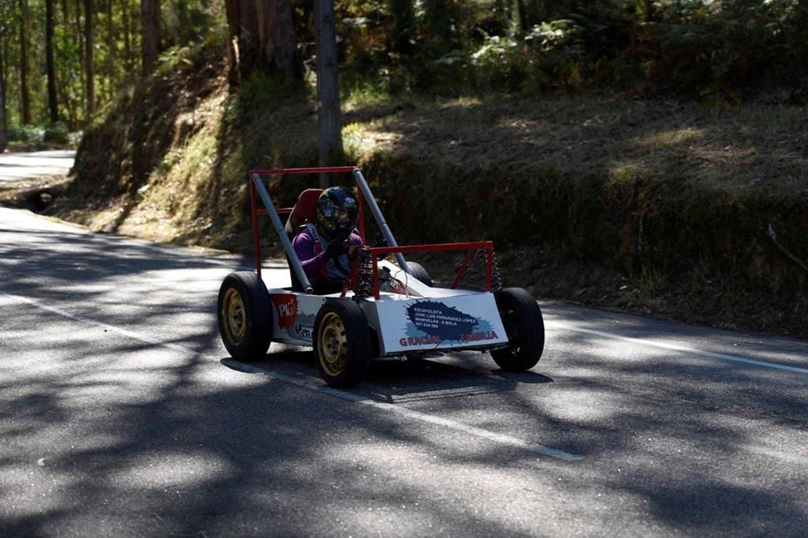 Sexta bajada Ciudad de Vigo, no monte O Campaneiro Foto Lanfoco08