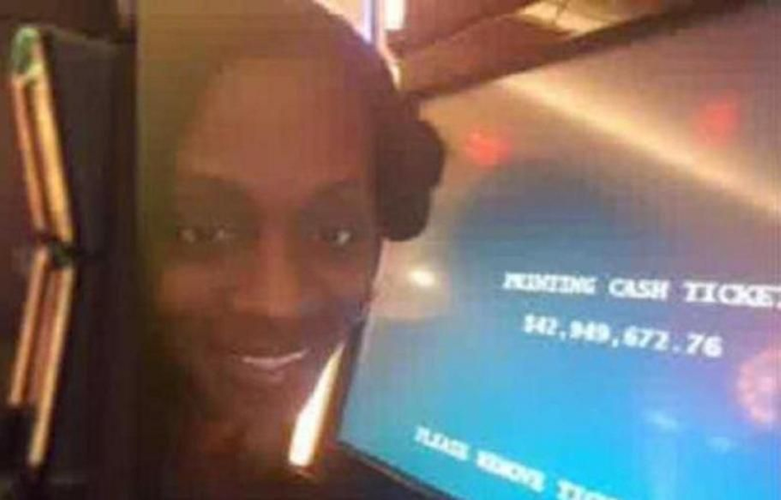 La publicación de Facebook que muestra el premio 'ganado' por la joven