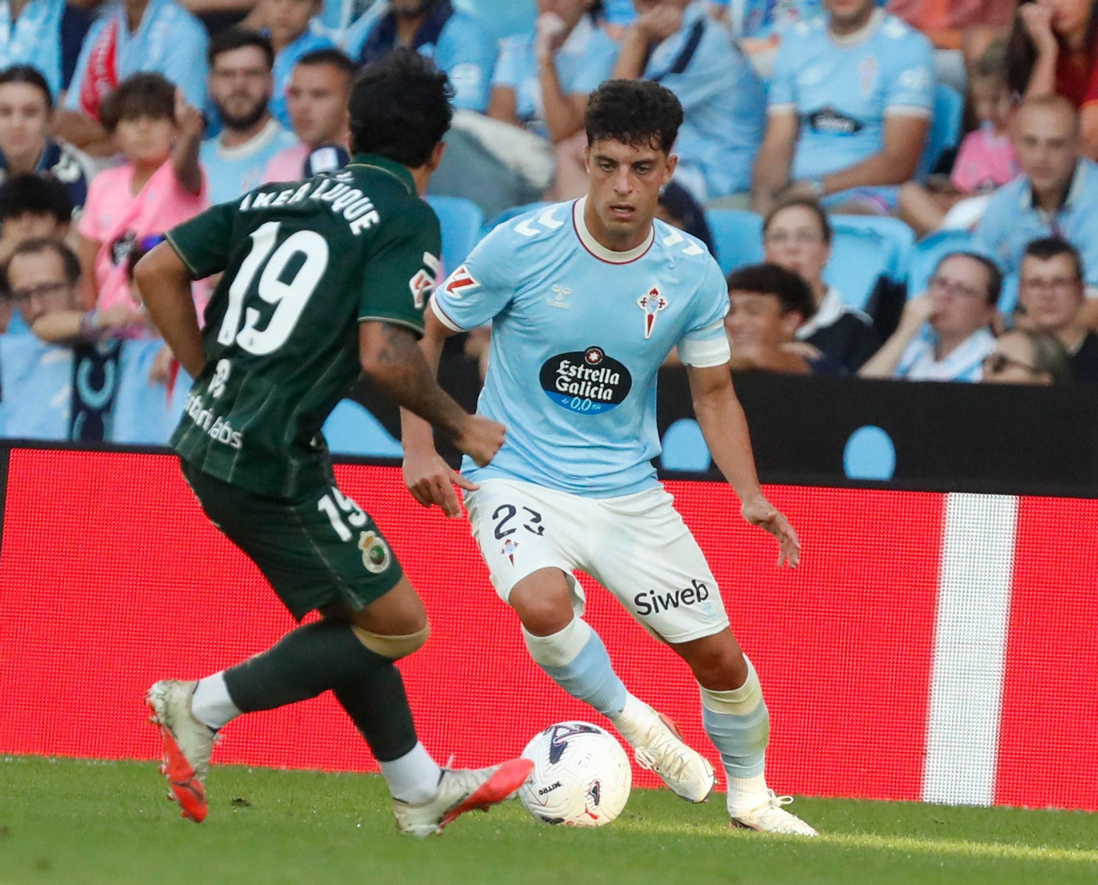 Galería | El partido entre Celta y Racing de Santander, en imágenes