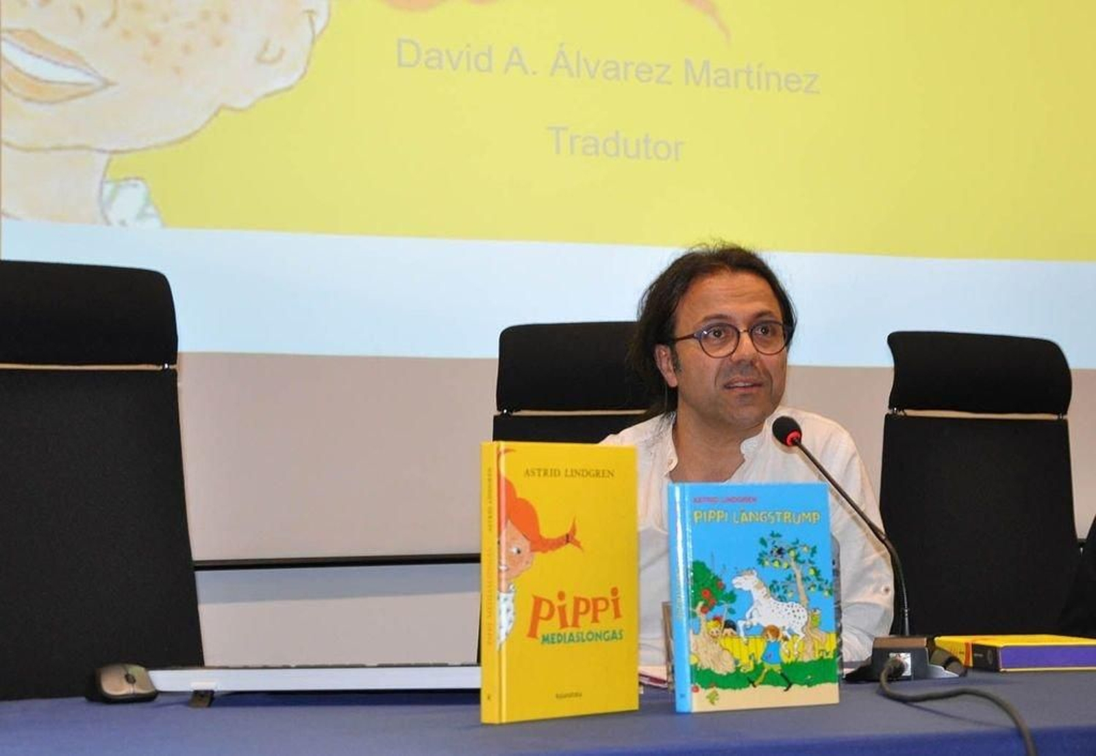 David Álvarez, onte no Campus.