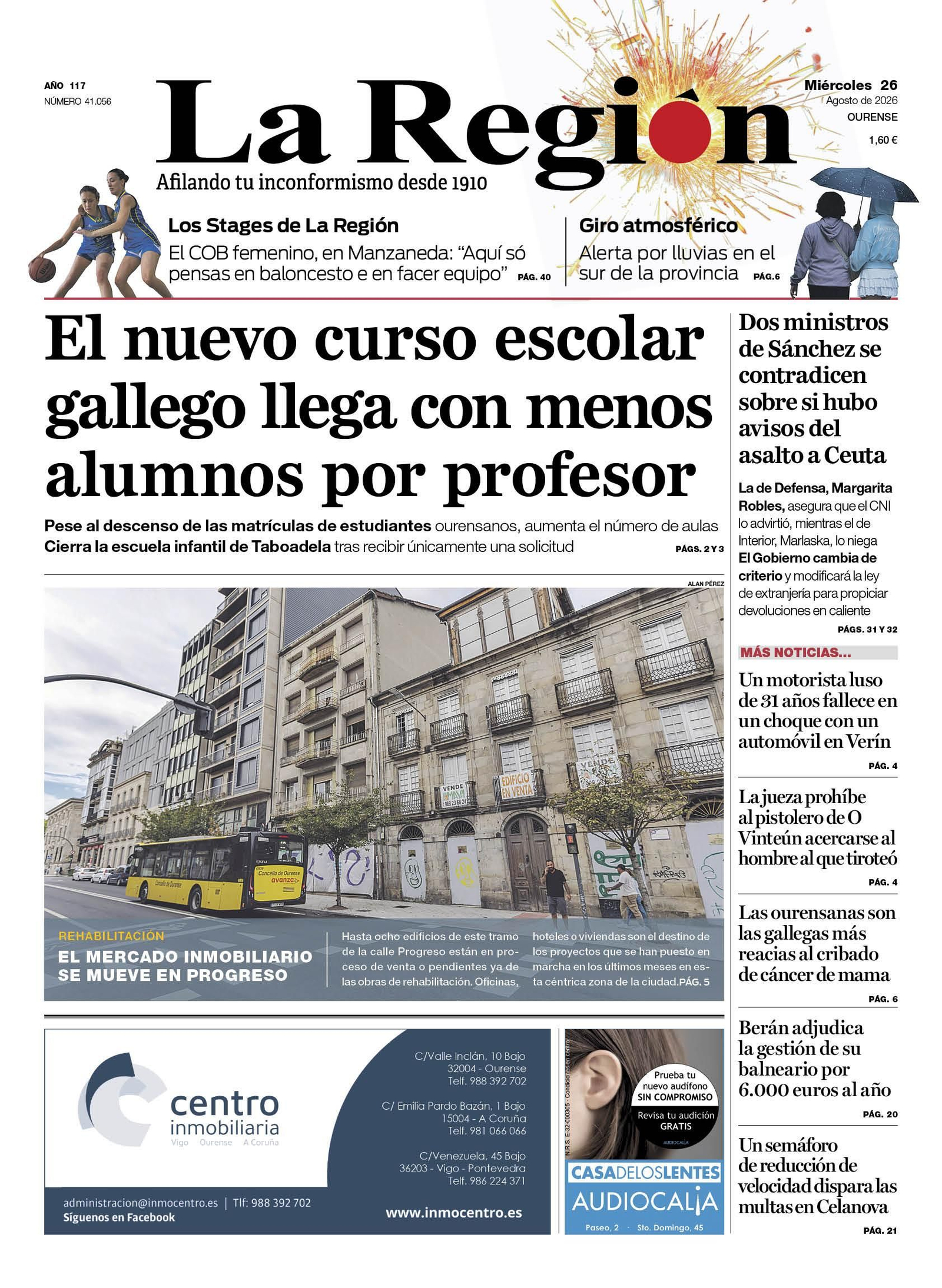 La portada de hoy