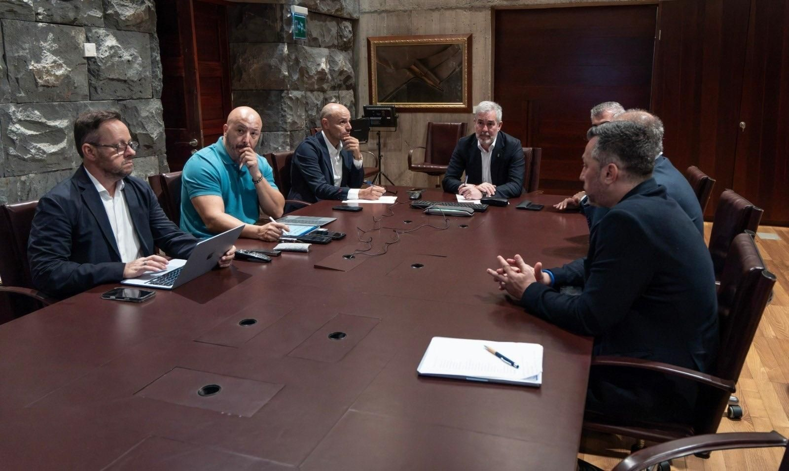 Reunión de seguimiento del Gobierno de Canarias