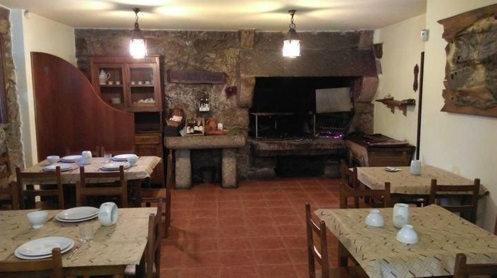 Interior del restaurante.