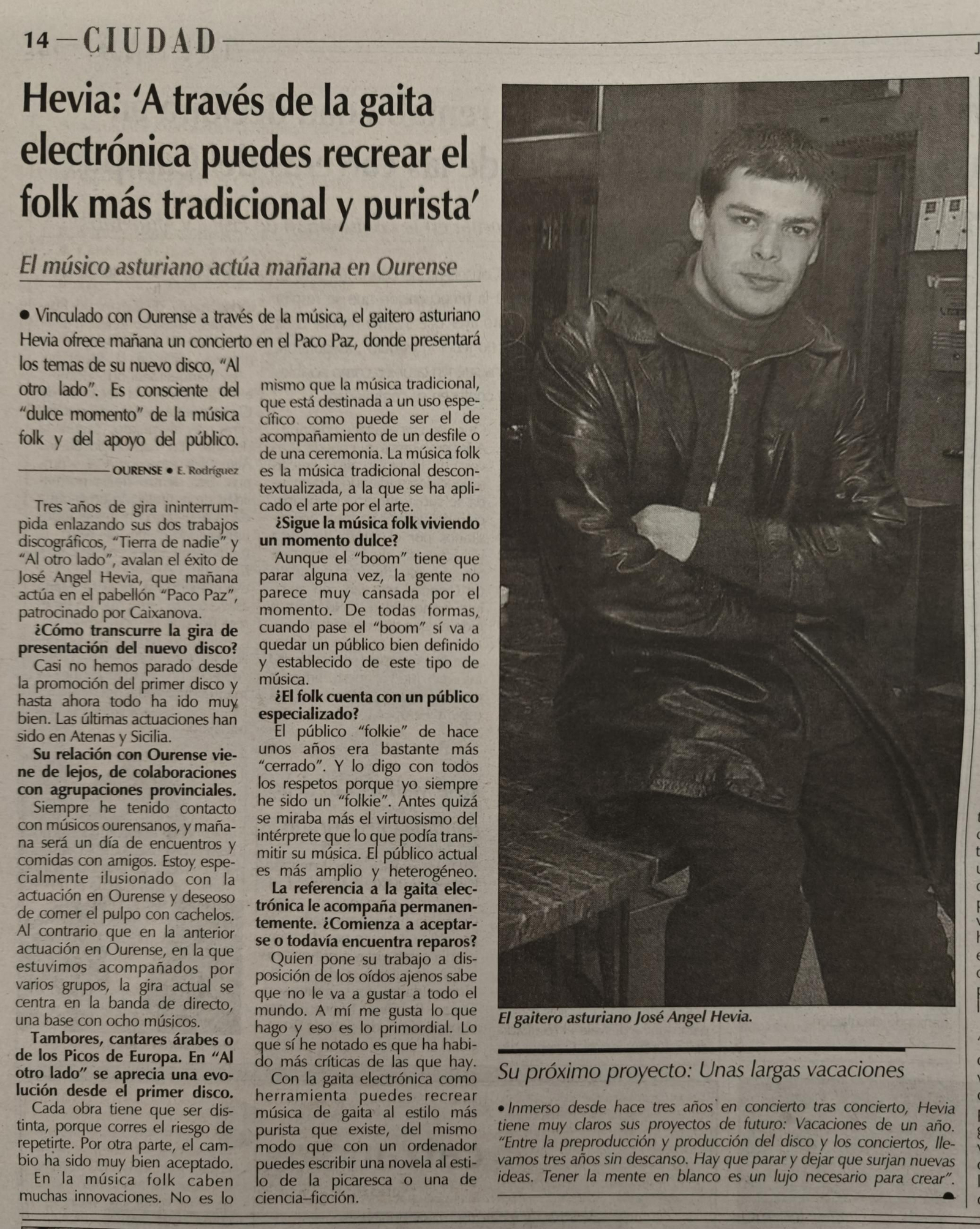 12 de febrero de 2001.