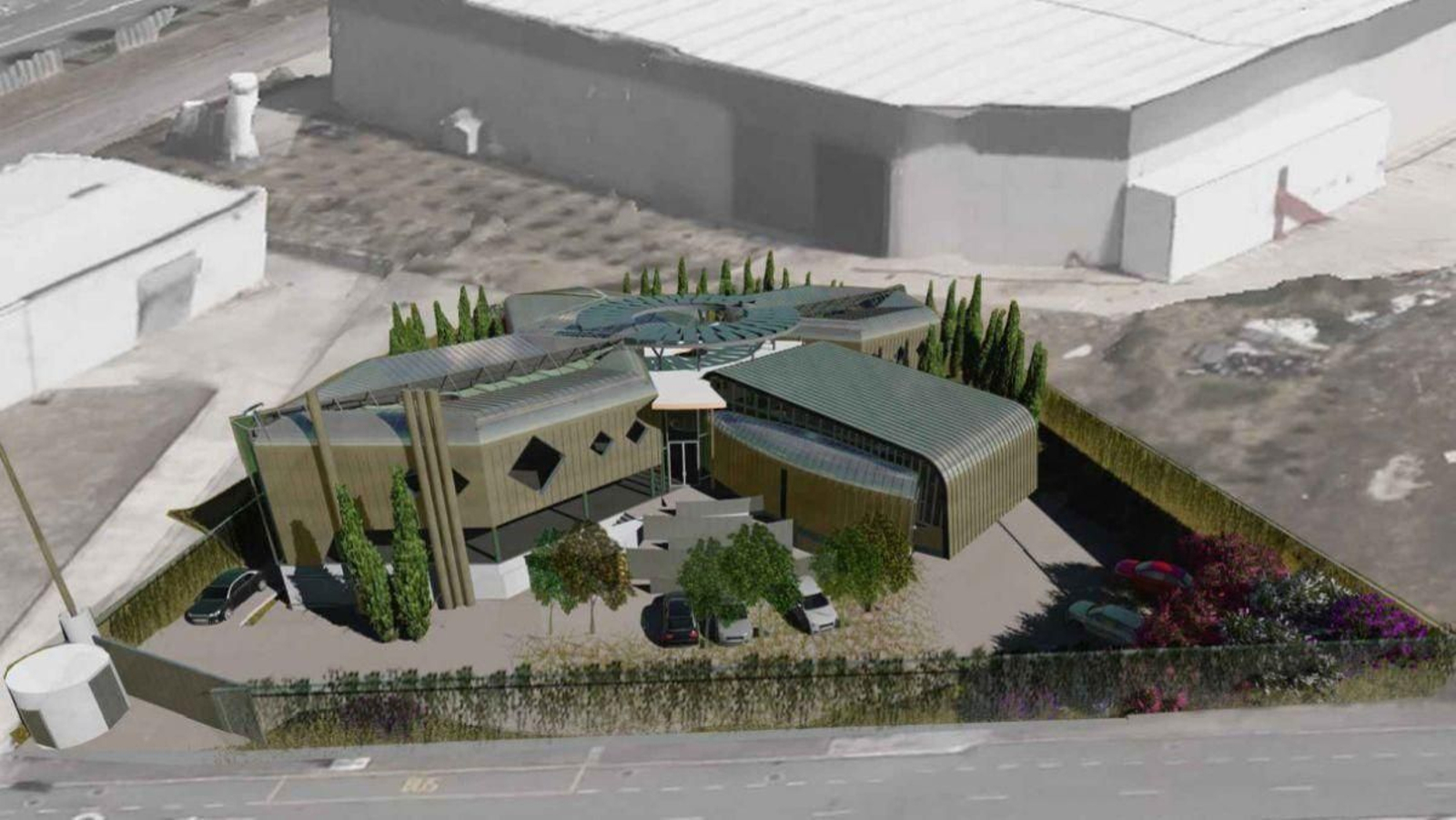 Infografía en tres dimensiones del proyecto.