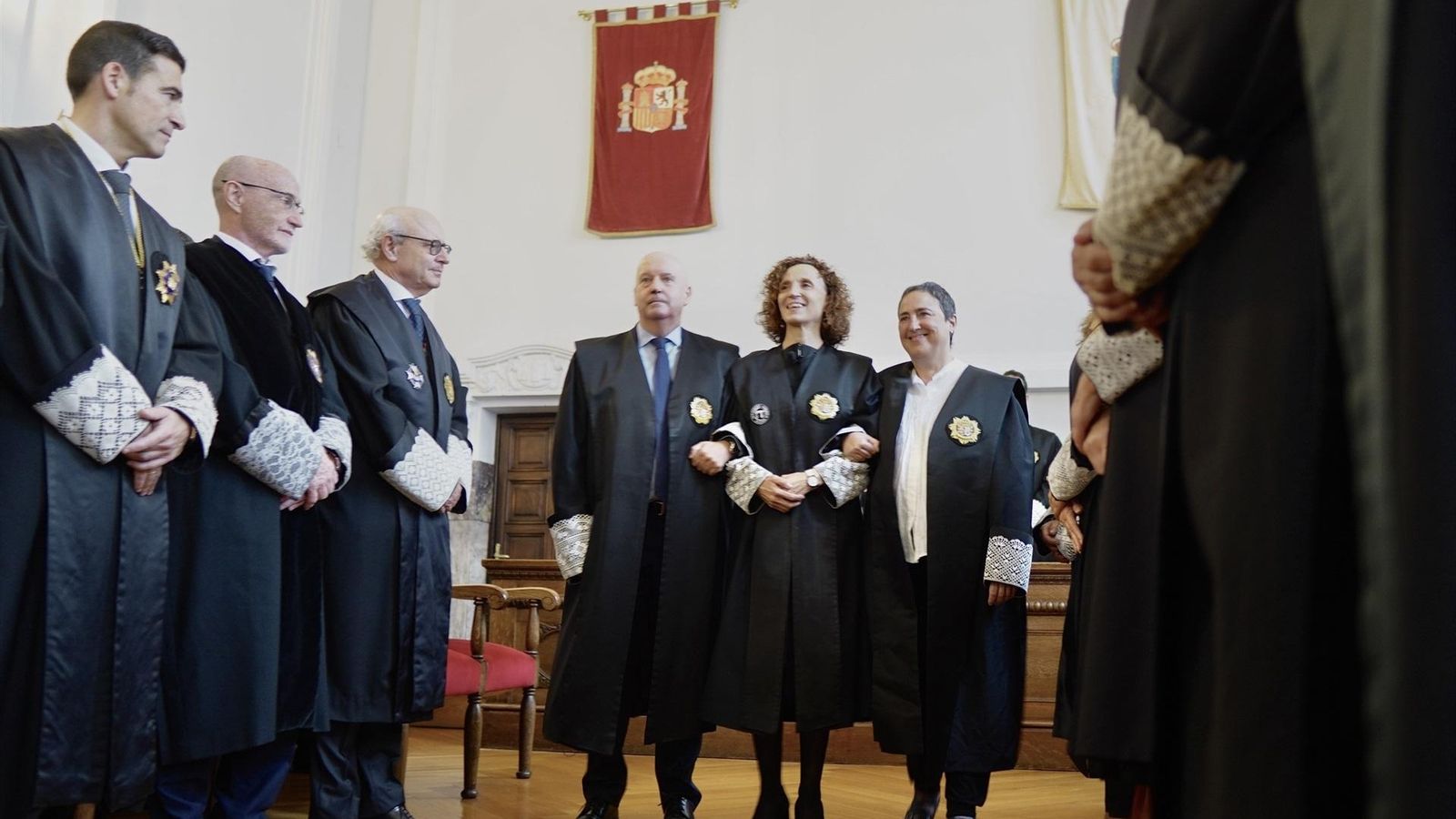 Carmen Eiró toma posesion como fiscal superior de Galicia.