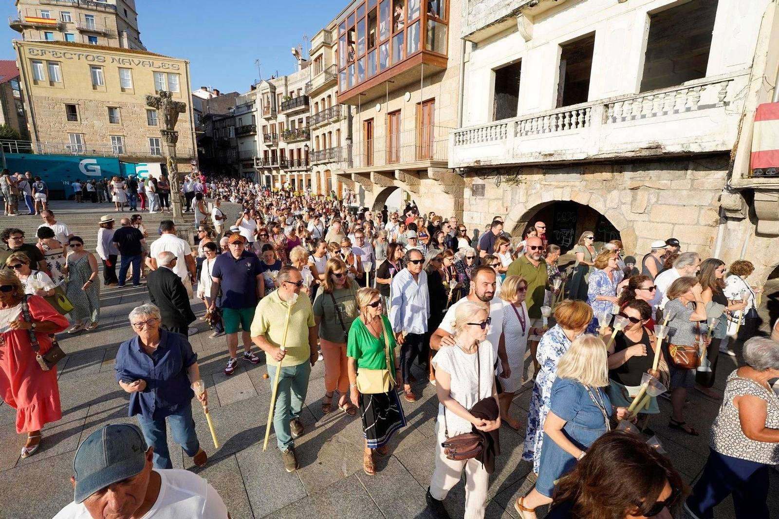 Procesión del Cristo de la Victoria de Vigo.