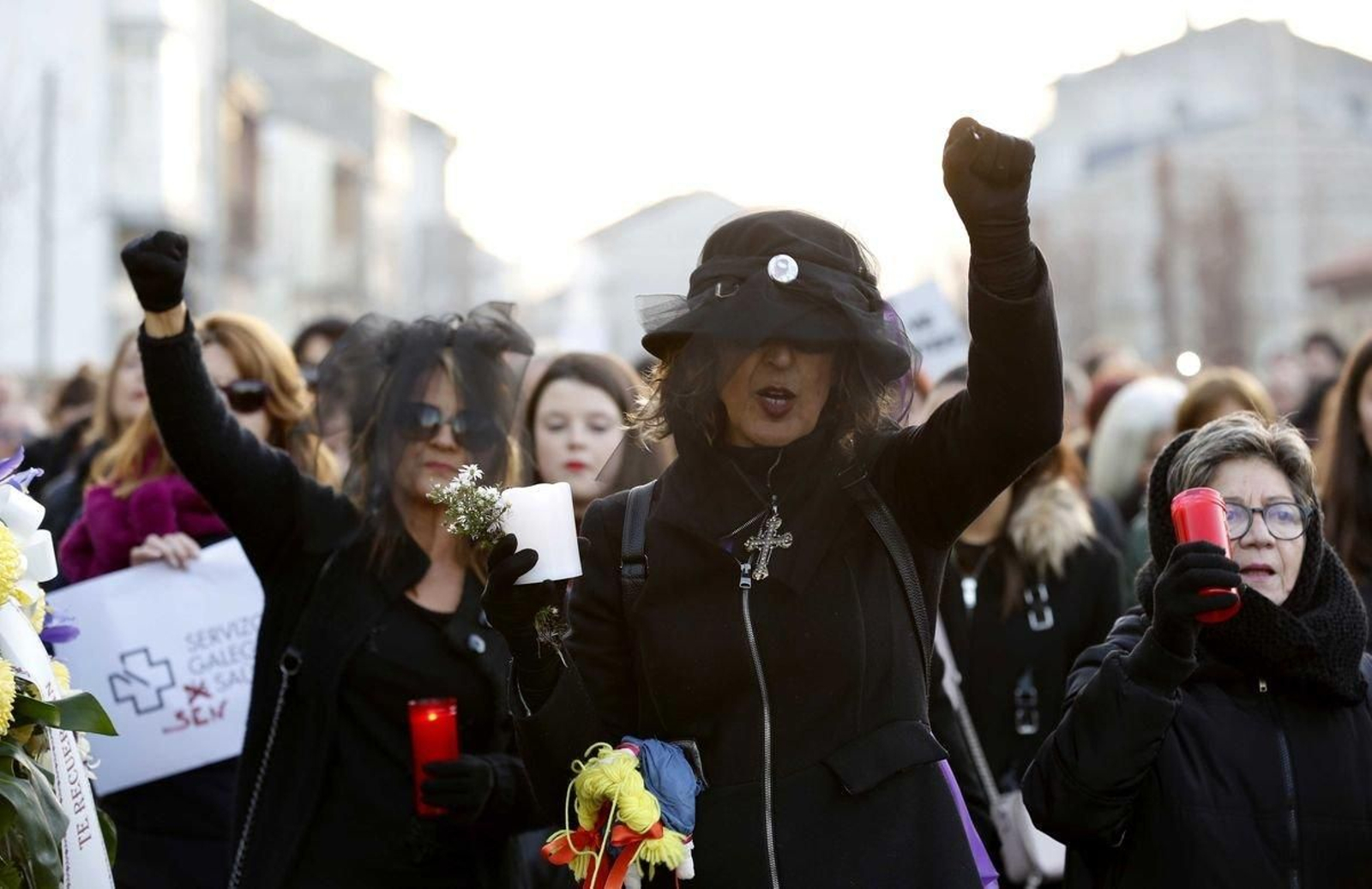 Las lágrimas, bien secas.  //X.Fariñas