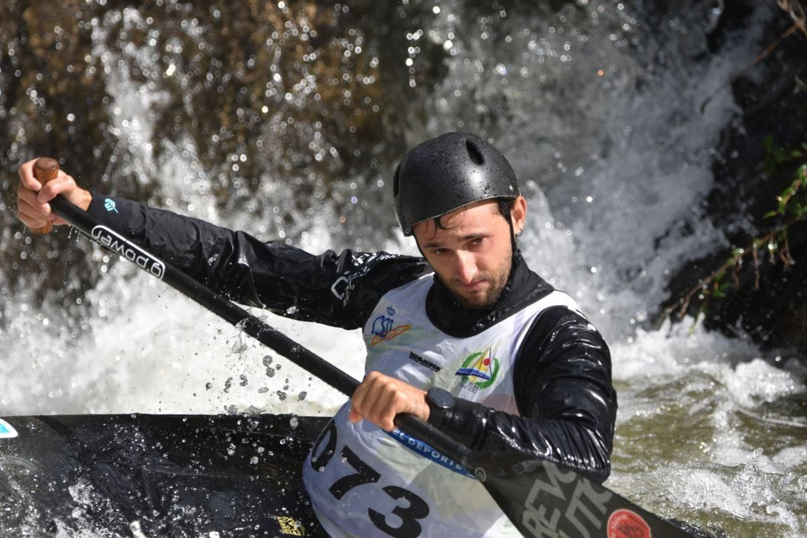 El salcedense Luis Fernández, del Miño Os Teixugos, se colgó la medalla de plata en C1 sénior.