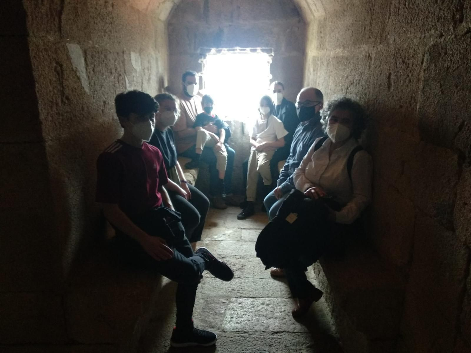 Grupos de turistas en las visitas guiadas