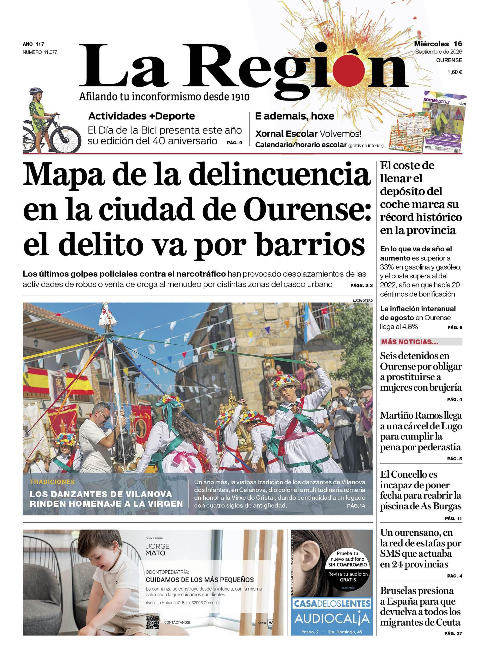 La portada de hoy