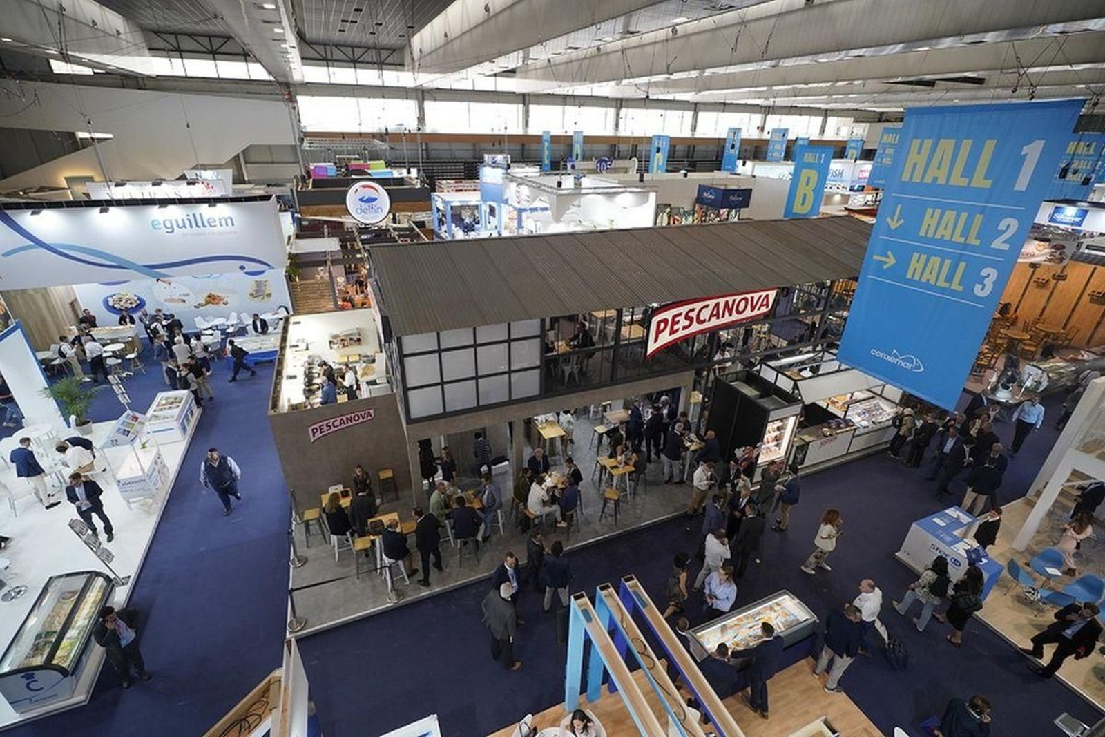 Stand de Nueva Pescanova en la feria.