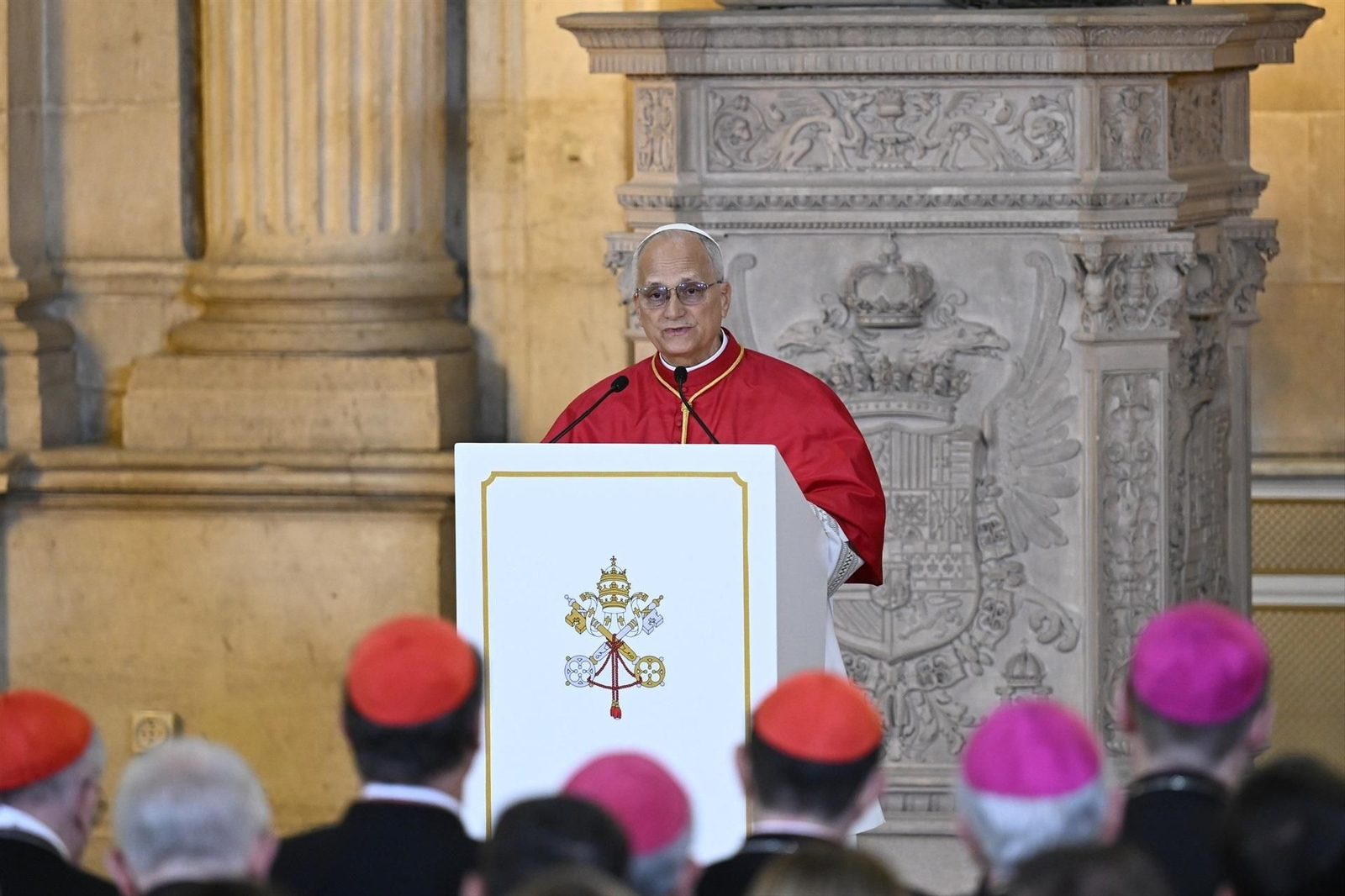 Galería | Así fue el primer día de la visita del papa León XIV en Madrid, en fotografías