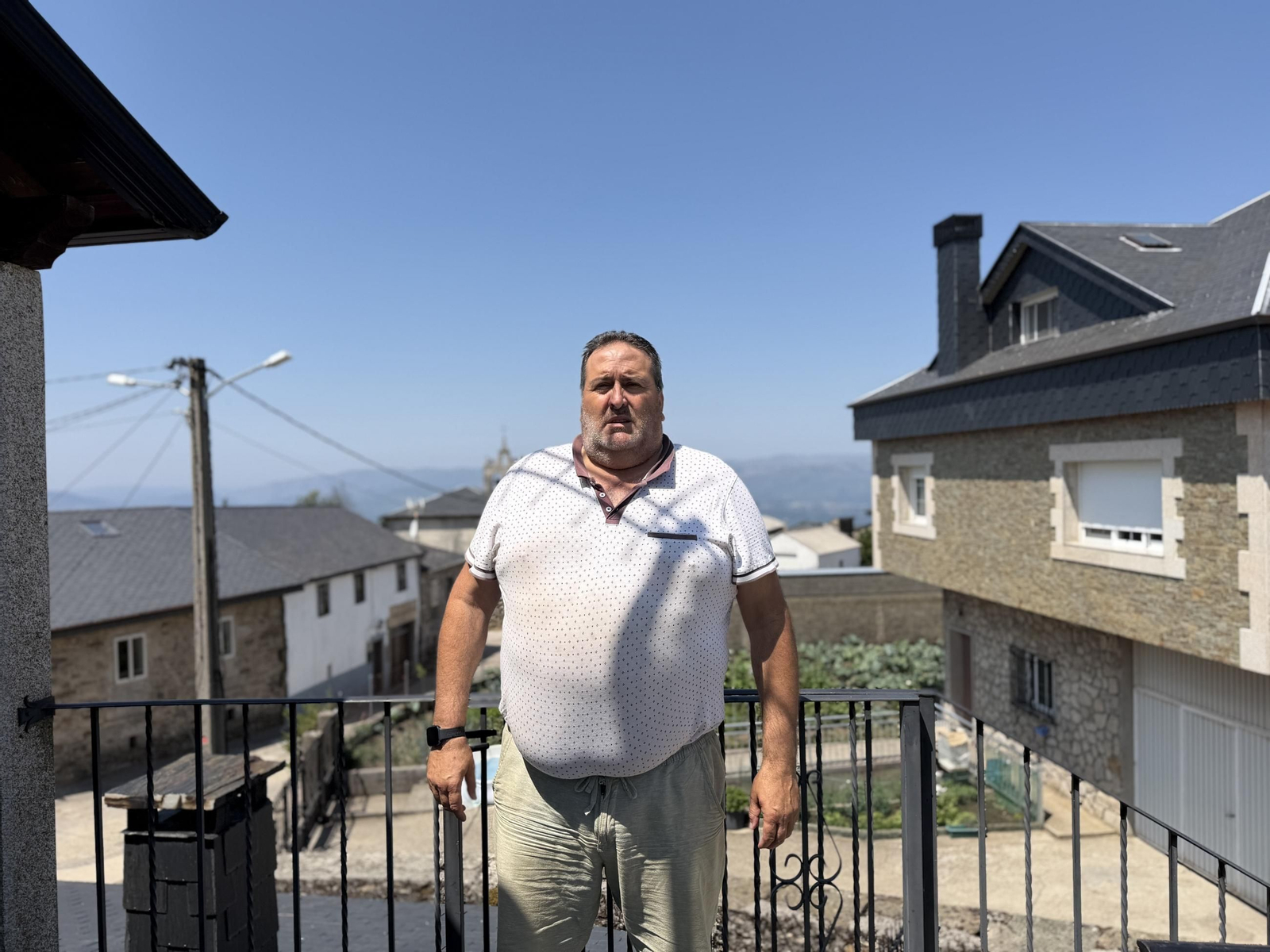 Javier Martínez en Penouta.