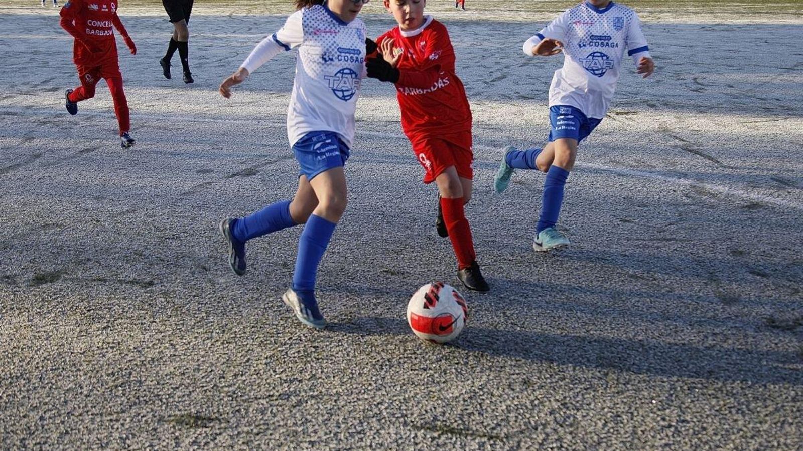 Velle y Barbadás, en un duelo en el Torneo de Bande. | Foto: Miguel Ángel/Marcos Atrio