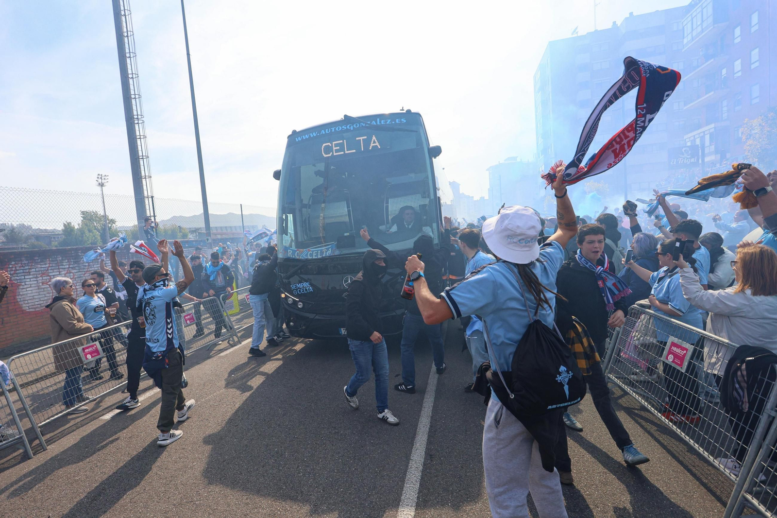 Galería | La goleada del Friburgo puso fin al sueño europeo del Celta