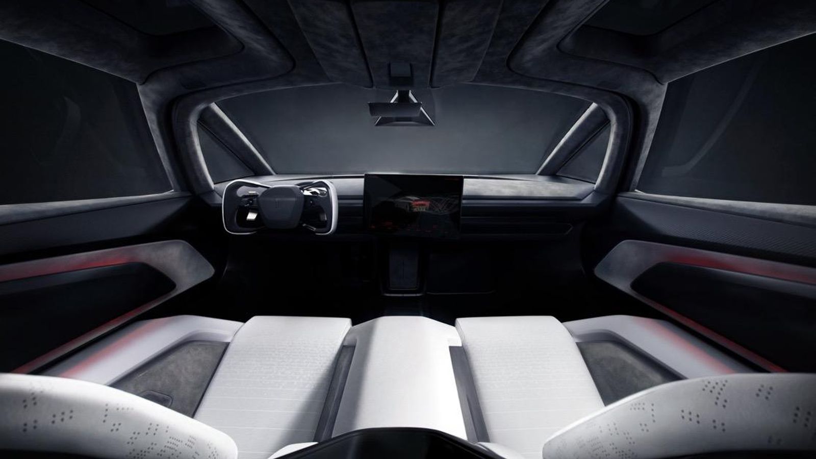 Interior del Tesla Roadster