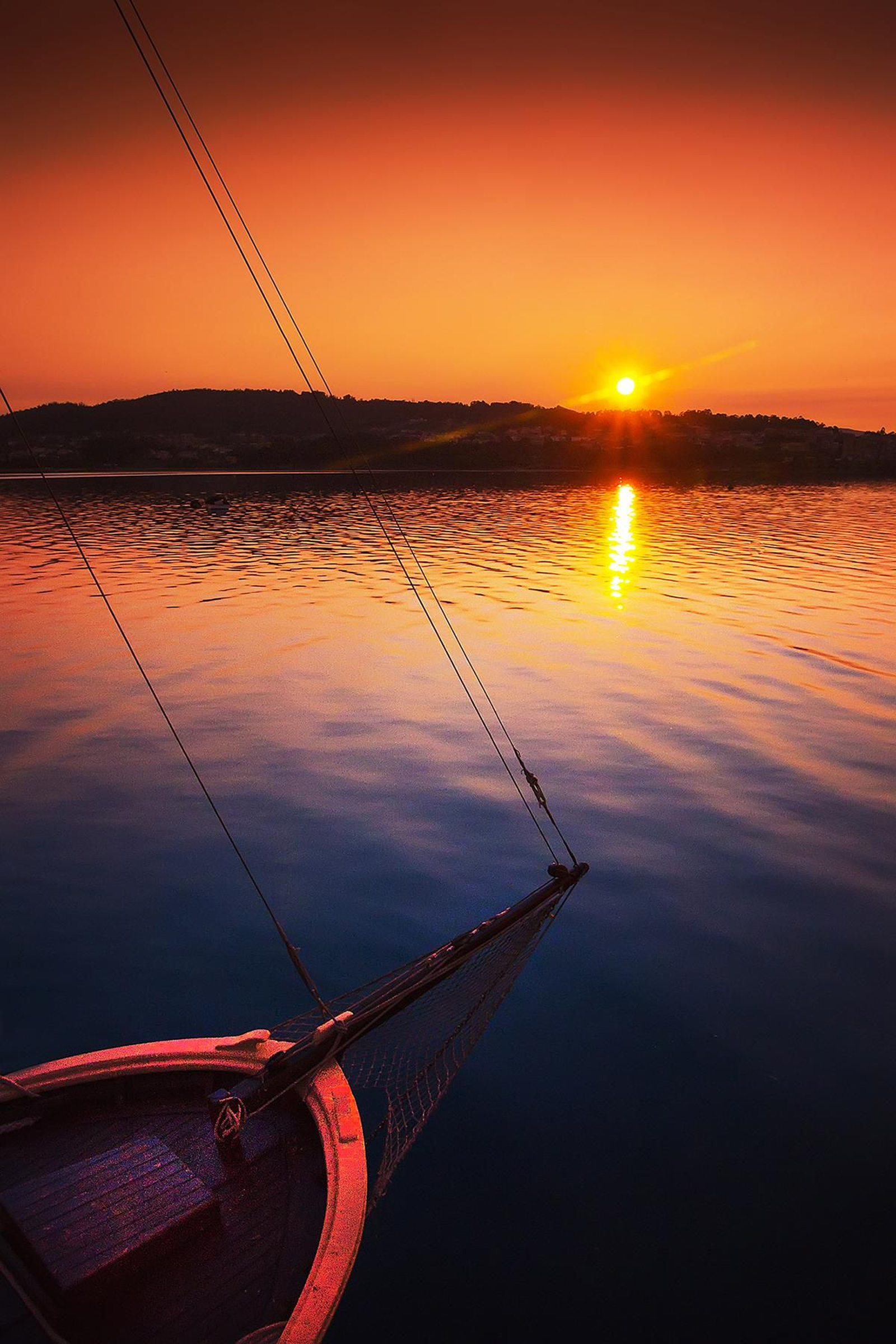 Navegación, en las Rías Baixas, de Juan Carlos Fernández